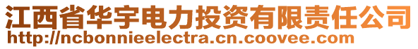 江西省华宇电力投资有限责任公司