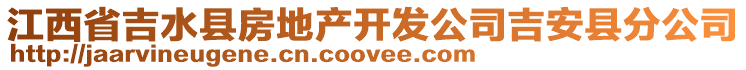 江西省吉水縣房地產(chǎn)開發(fā)公司吉安縣分公司