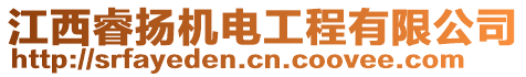 江西睿揚(yáng)機(jī)電工程有限公司