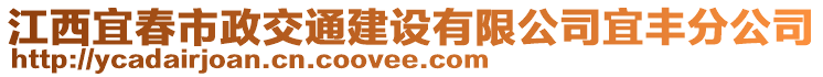 江西宜春市政交通建設有限公司宜豐分公司