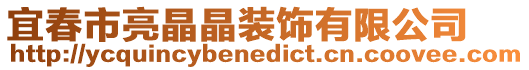 宜春市亮晶晶裝飾有限公司