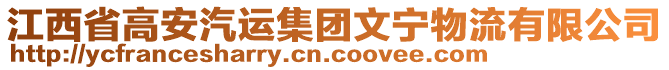 江西省高安汽運(yùn)集團(tuán)文寧物流有限公司