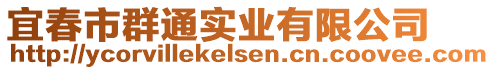 宜春市群通實(shí)業(yè)有限公司