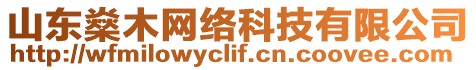 山東燊木網(wǎng)絡科技有限公司