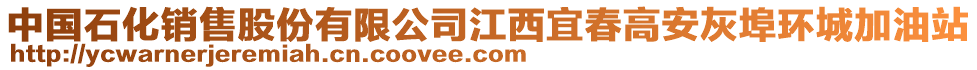 中國(guó)石化銷(xiāo)售股份有限公司江西宜春高安灰埠環(huán)城加油站