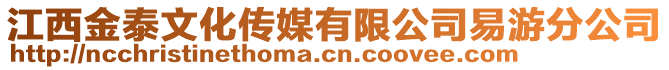 江西金泰文化傳媒有限公司易游分公司
