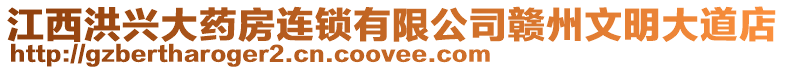 江西洪興大藥房連鎖有限公司贛州文明大道店