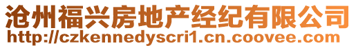 滄州福興房地產(chǎn)經(jīng)紀(jì)有限公司