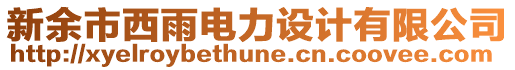 新余市西雨電力設(shè)計(jì)有限公司