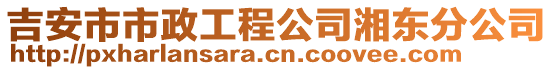 吉安市市政工程公司湘東分公司