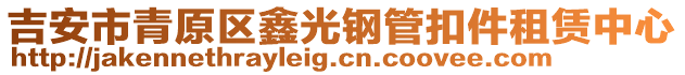 吉安市青原區(qū)鑫光鋼管扣件租賃中心