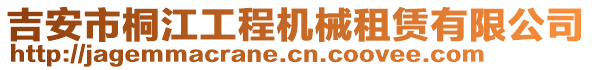 吉安市桐江工程機械租賃有限公司