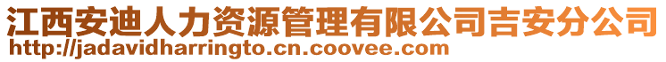 江西安迪人力資源管理有限公司吉安分公司