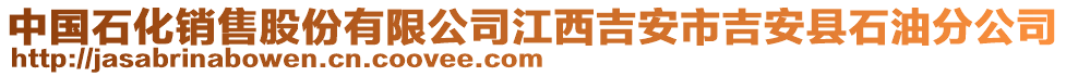 中國石化銷售股份有限公司江西吉安市吉安縣石油分公司