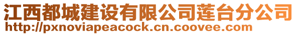 江西都城建設(shè)有限公司蓮臺分公司