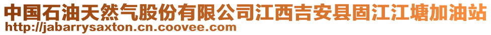 中國(guó)石油天然氣股份有限公司江西吉安縣固江江塘加油站