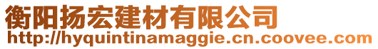 衡陽揚(yáng)宏建材有限公司