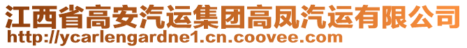 江西省高安汽運(yùn)集團(tuán)高鳳汽運(yùn)有限公司