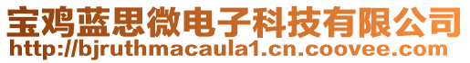 寶雞藍(lán)思微電子科技有限公司