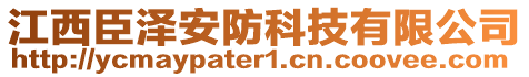 江西臣澤安防科技有限公司