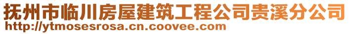 撫州市臨川房屋建筑工程公司貴溪分公司