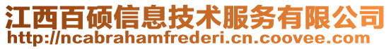 江西百碩信息技術(shù)服務(wù)有限公司