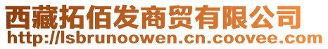 西藏拓佰發(fā)商貿(mào)有限公司