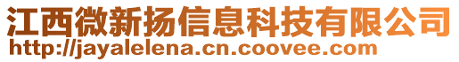 江西微新?lián)P信息科技有限公司