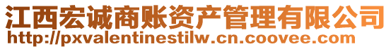 江西宏誠商賬資產(chǎn)管理有限公司