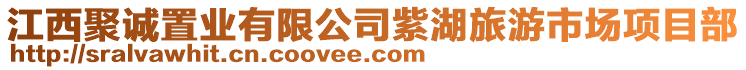 江西聚誠(chéng)置業(yè)有限公司紫湖旅游市場(chǎng)項(xiàng)目部