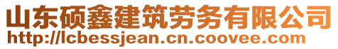 山東碩鑫建筑勞務(wù)有限公司