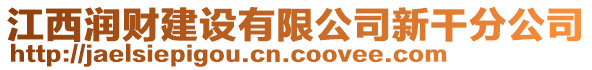 江西潤財建設有限公司新干分公司