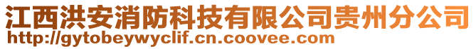 江西洪安消防科技有限公司貴州分公司