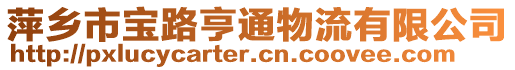 萍鄉(xiāng)市寶路亨通物流有限公司