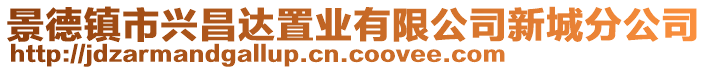 景德镇市兴昌达置业有限公司新城分公司