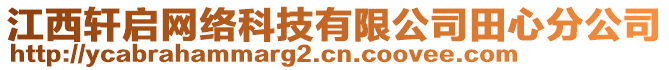 江西軒啟網(wǎng)絡(luò)科技有限公司田心分公司