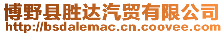 博野縣勝達汽貿(mào)有限公司