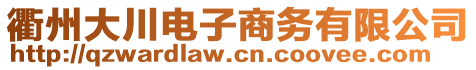 衢州大川電子商務(wù)有限公司