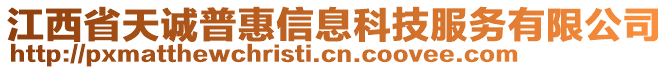 江西省天诚普惠信息科技服务有限公司