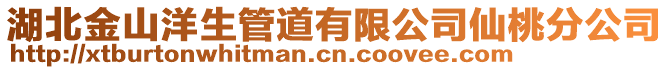 湖北金山洋生管道有限公司仙桃分公司