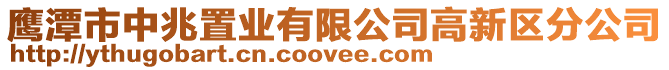 鷹潭市中兆置業有限公司高新區分公司