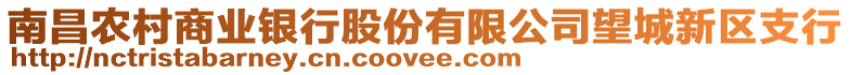 南昌農(nóng)村商業(yè)銀行股份有限公司望城新區(qū)支行