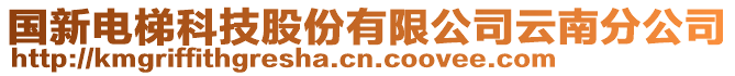 國新電梯科技股份有限公司云南分公司