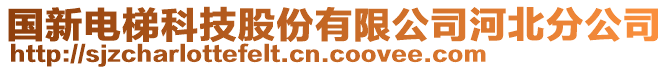 國新電梯科技股份有限公司河北分公司