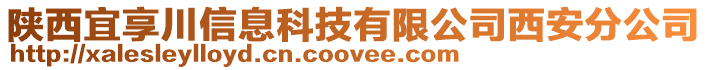 陜西宜享川信息科技有限公司西安分公司