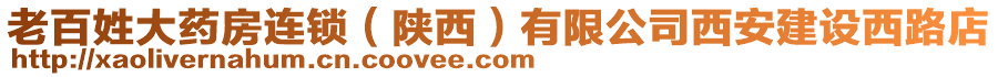 老百姓大藥房連鎖（陜西）有限公司西安建設(shè)西路店