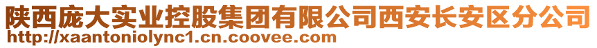 陜西龐大實(shí)業(yè)控股集團(tuán)有限公司西安長安區(qū)分公司