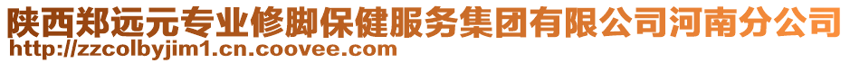 陜西鄭遠(yuǎn)元專業(yè)修腳保健服務(wù)集團(tuán)有限公司河南分公司