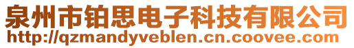 泉州市鉑思電子科技有限公司