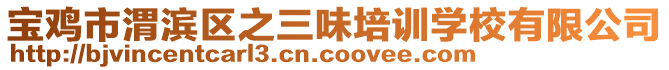 寶雞市渭濱區(qū)之三味培訓學校有限公司